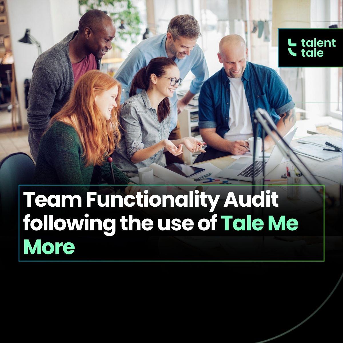 Team Functionality Audit following the use of Tale Me More
